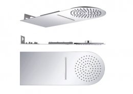 Rainfall Shower FTS2209R 2F 260x185 - 2mm SS Mirror Shower-Square